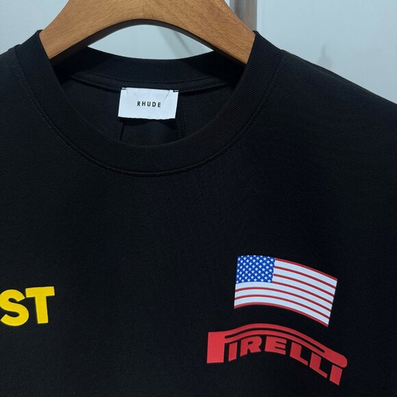 Rhude World Champ Black T-Shirt - Picture 3 of 6
